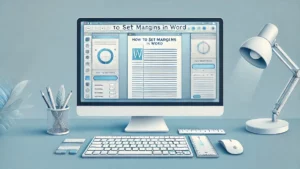cara mengatur margin di word