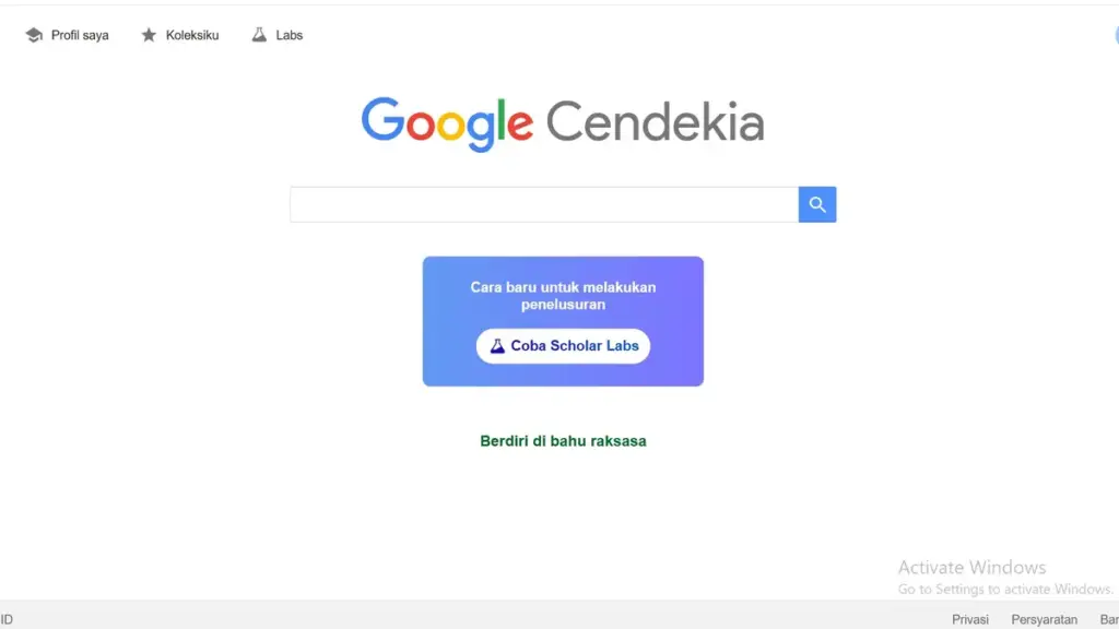 Cara Membuat Profil di Google Scholar