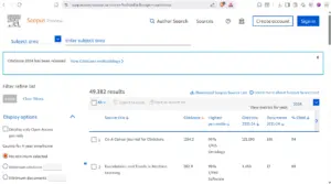 perbedaan sinta dan scopus