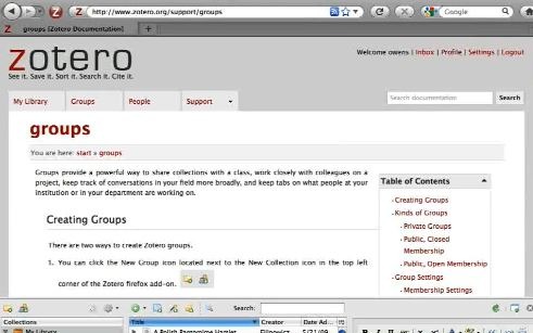 Aplikasi manajemen referensi Zotero