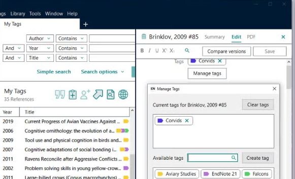 Aplikasi manajemen referensi Endnote