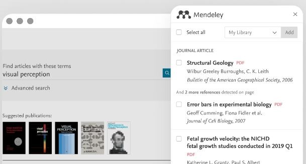Aplikasi manajemen referensi mendeley